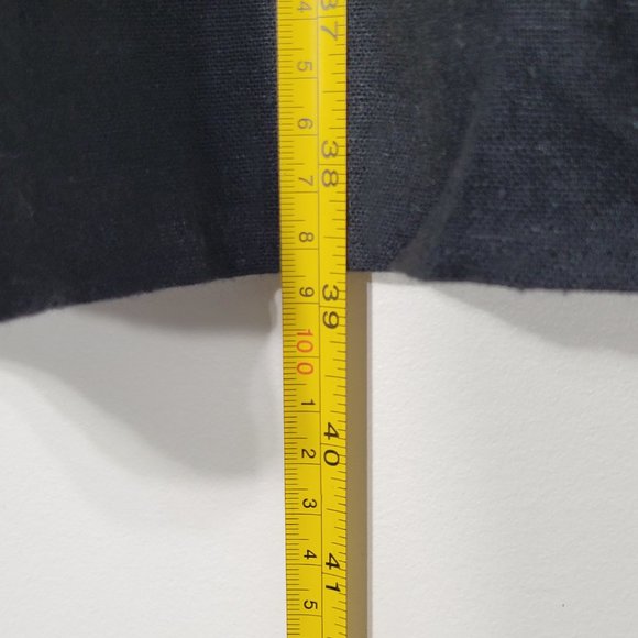 LOFT Black Outlet Lounge Sleeveless Strappy Linen Blend Cami Dress Lightweight - Picture 11 of 13